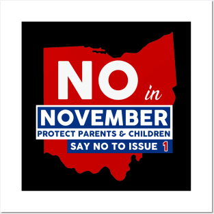 Vote NO in November Posters and Art